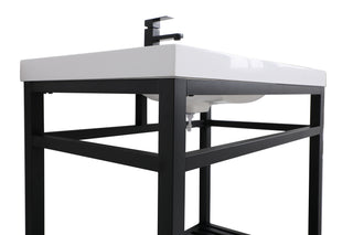 Raya Single Bathroom Vanity in black