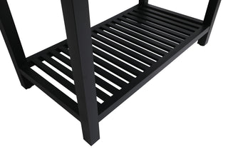 Raya Single Bathroom Vanity in black