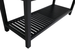 Raya Double Bathroom Vanity in black