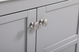 Theo Single Bathroom Vanity in Gray