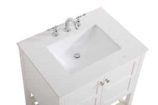 Theo Single Bathroom Vanity in White