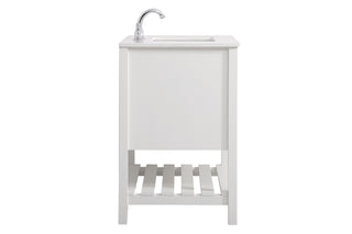 Theo Single Bathroom Vanity in White