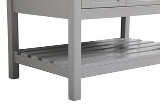 Theo Single Bathroom Vanity in Gray