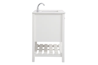 Theo Single Bathroom Vanity in White