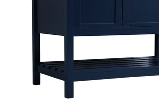 Theo Single Bathroom Vanity in Blue
