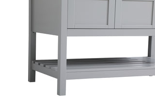 Theo Single Bathroom Vanity in Gray