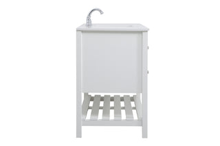 Theo Single Bathroom Vanity in White