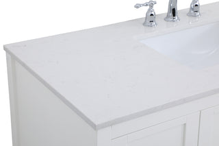 Theo Single Bathroom Vanity in White