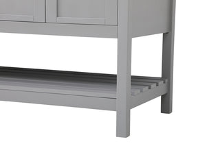 Theo Single Bathroom Vanity in Gray