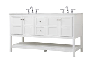 Theo Single Bathroom Vanity in White