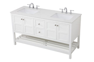 Theo Single Bathroom Vanity in White