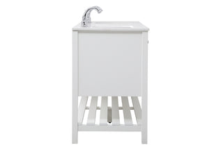 Theo Single Bathroom Vanity in White