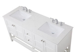 Theo Single Bathroom Vanity in White