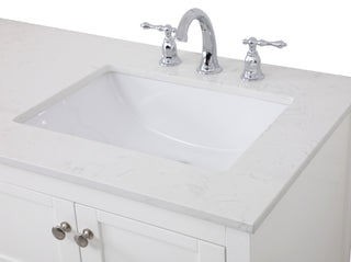 Theo Single Bathroom Vanity in White