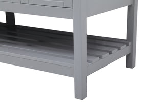 Theo Double Bathroom Vanity in Gray
