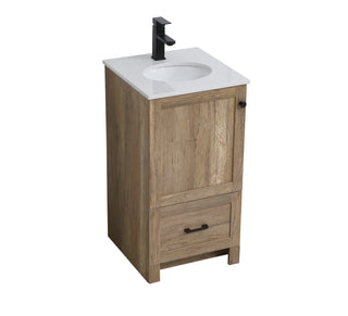 Soma Single Bathroom Vanity in Natural Oak