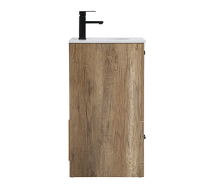 Soma Single Bathroom Vanity in Natural Oak