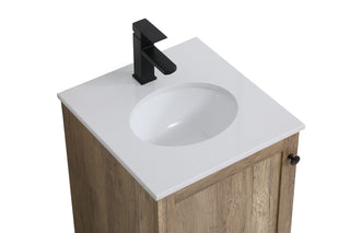 Soma Single Bathroom Vanity in Natural Oak