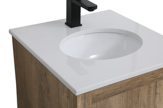Soma Single Bathroom Vanity in Natural Oak