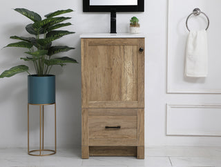 Soma Single Bathroom Vanity in Natural Oak