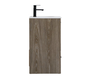Soma Single Bathroom Vanity in weathered oak