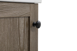 Soma Single Bathroom Vanity in weathered oak