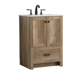 Soma Single Bathroom Vanity in Natural Oak