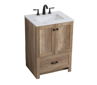 Soma Single Bathroom Vanity in Natural Oak