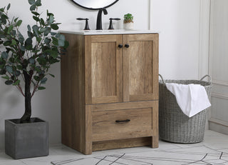 Soma Single Bathroom Vanity in Natural Oak