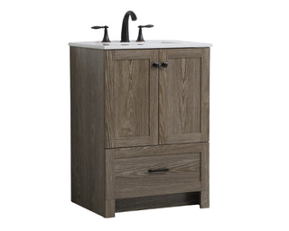 Soma Single Bathroom Vanity in weathered oak