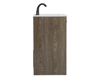 Soma Single Bathroom Vanity in weathered oak