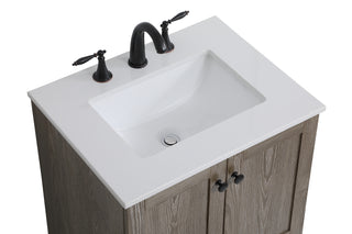 Soma Single Bathroom Vanity in weathered oak