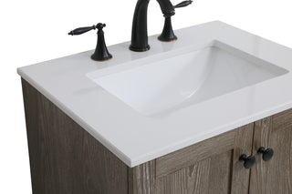 Soma Single Bathroom Vanity in weathered oak