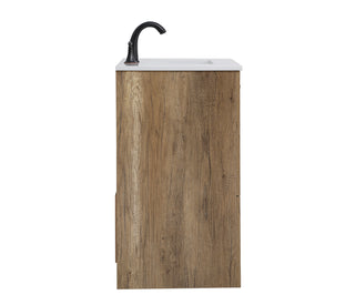 Soma Single Bathroom Vanity in Natural Oak
