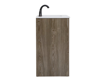 Soma Single Bathroom Vanity in weathered oak