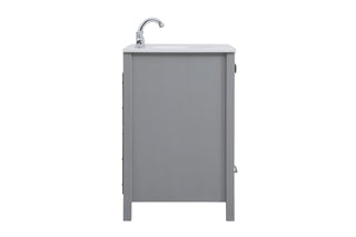 Irene Single Bathroom Vanity in Gray