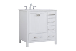 Irene Single Bathroom Vanity in White
