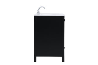 Irene Single Bathroom Vanity in Black