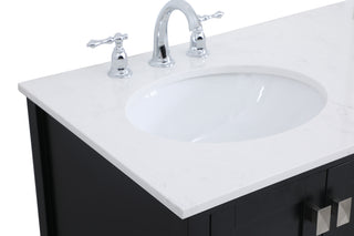 Irene Single Bathroom Vanity in Black