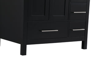 Irene Single Bathroom Vanity in Black
