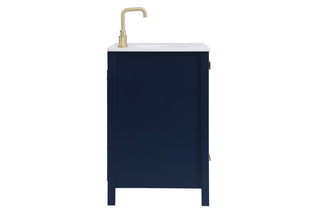 Irene Single Bathroom Vanity in Blue