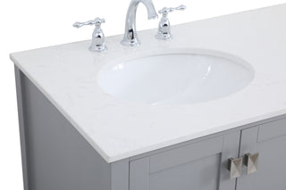 Irene Single Bathroom Vanity in Gray