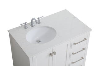 Irene Single Bathroom Vanity in White