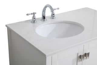 Irene Single Bathroom Vanity in White