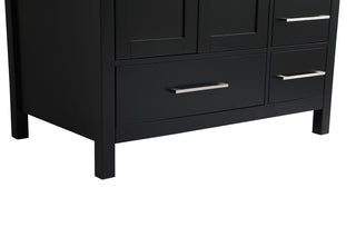 Irene Single Bathroom Vanity in Black