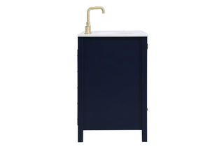 Irene Single Bathroom Vanity in Blue