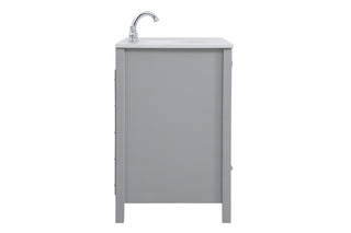 Irene Single Bathroom Vanity in Gray