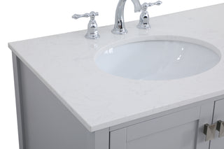 Irene Single Bathroom Vanity in Gray