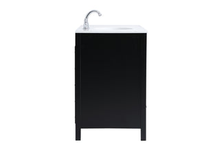Irene Single Bathroom Vanity in Black