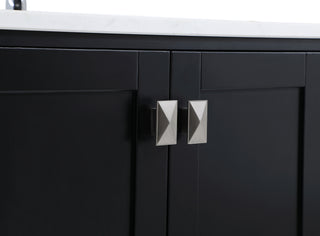 Irene Single Bathroom Vanity in Black